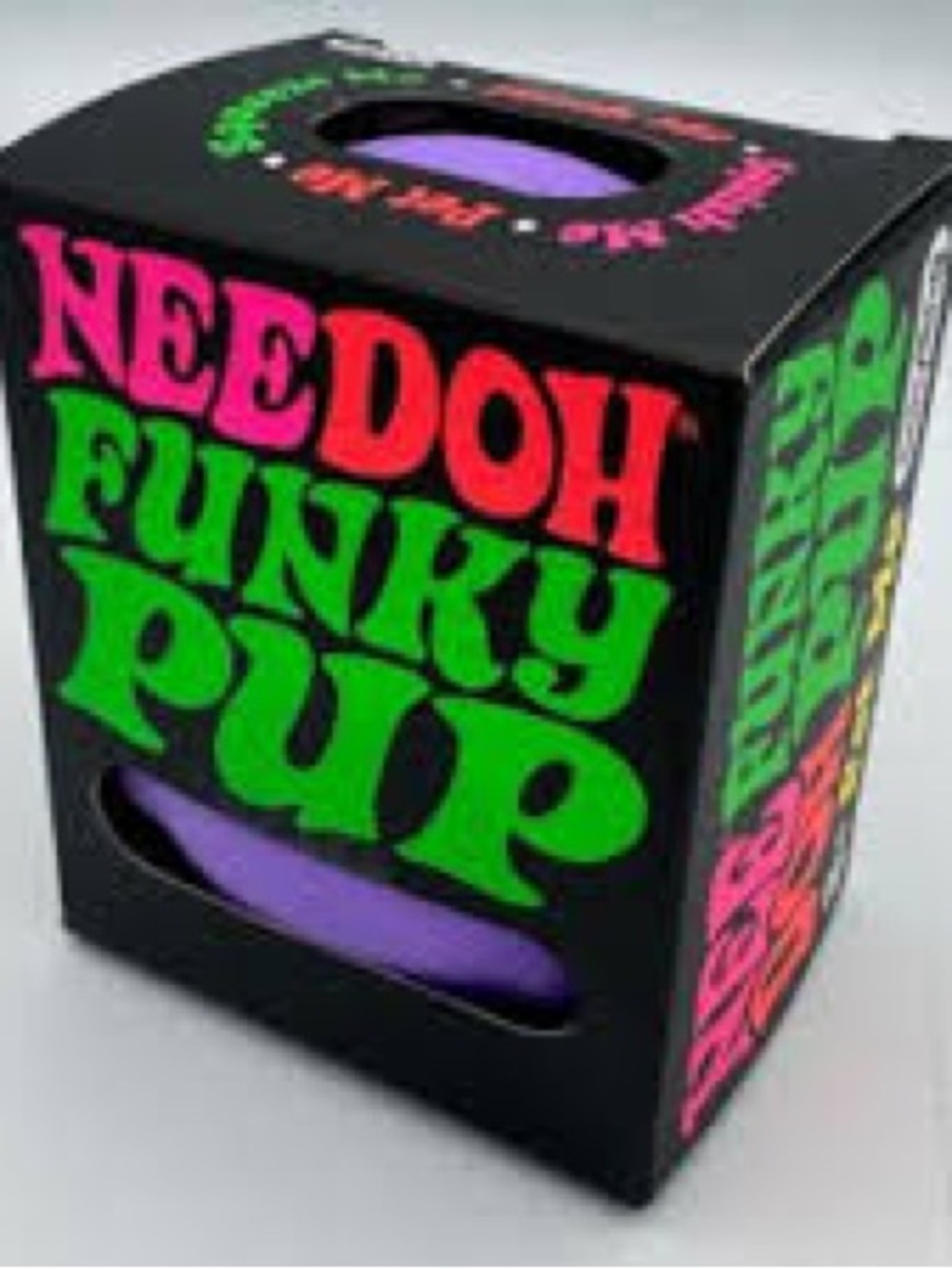 Schylling NeeDoh Funky Pup Purple NWT - Picture 2 of 3